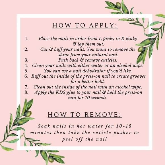 “Blue Smoke🌿” - Press On Nails - Picture 7 of 7